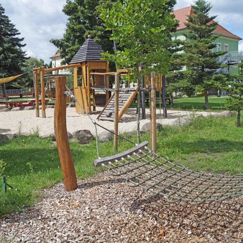 Hängematte am Spielplatz