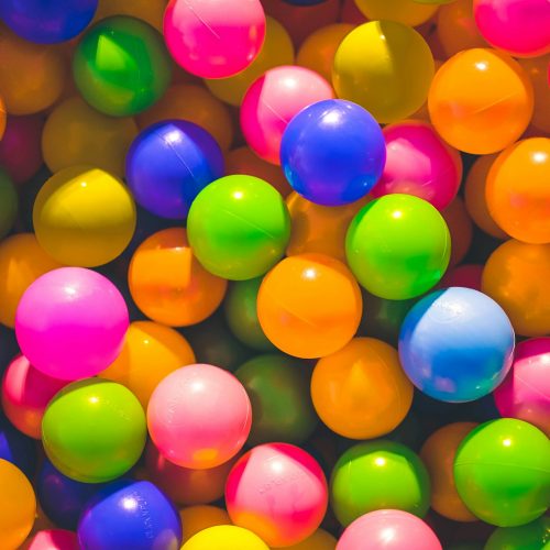 Bunte Bälle