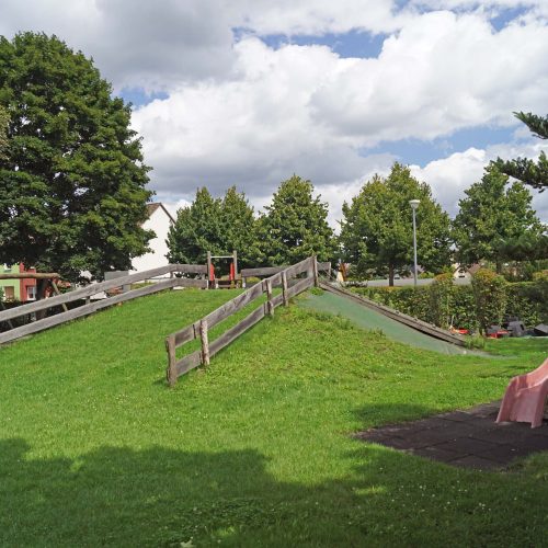Ein Rodelberg lädt auch im Sommer ein