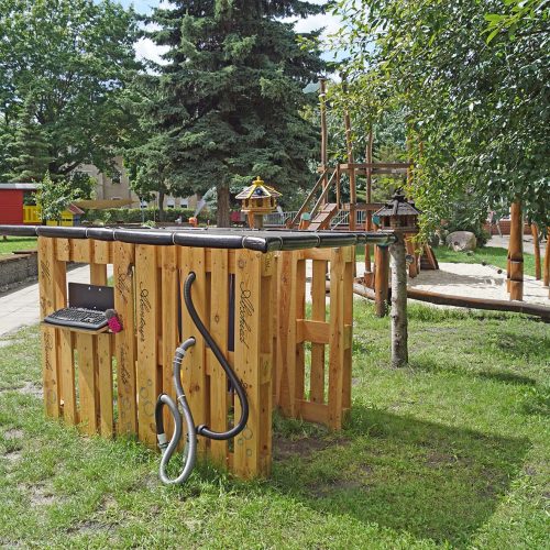 Waschanlage für Spielzeugautos